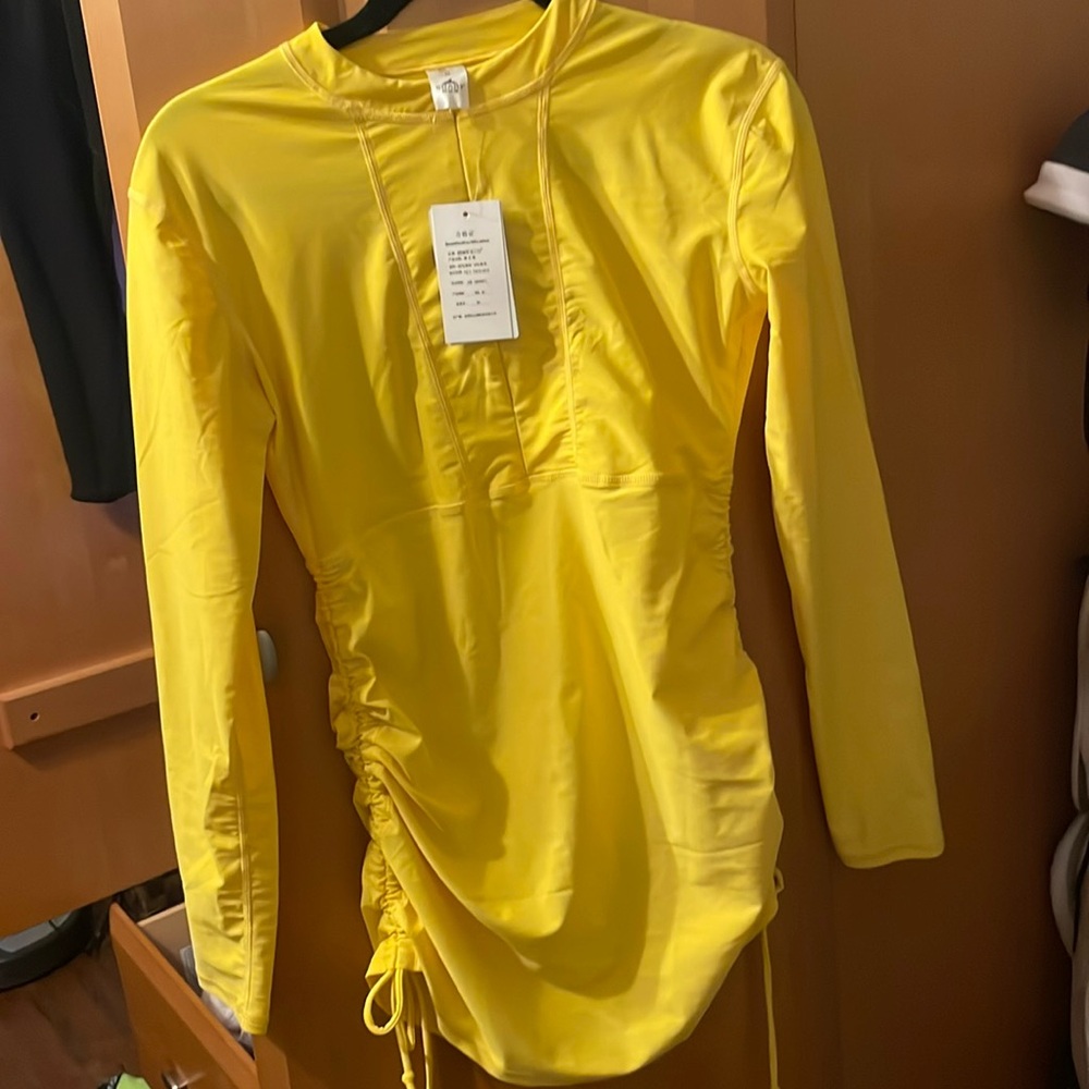 SBART UV SPT50+ Protection Long Sleeve Swimsuit Dress